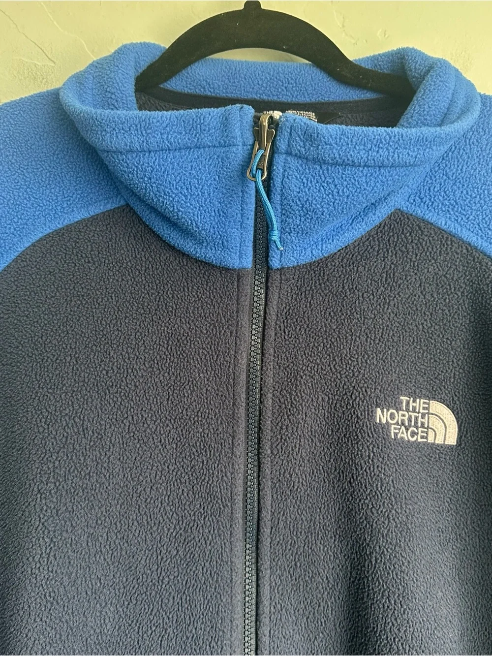 The North Face Men’s Two-Tone‎ Blue Fleece Jacket XXL Outdoor Camping Gorpcore